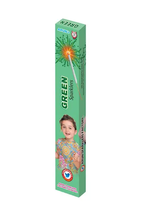 30cm Green Sparklers